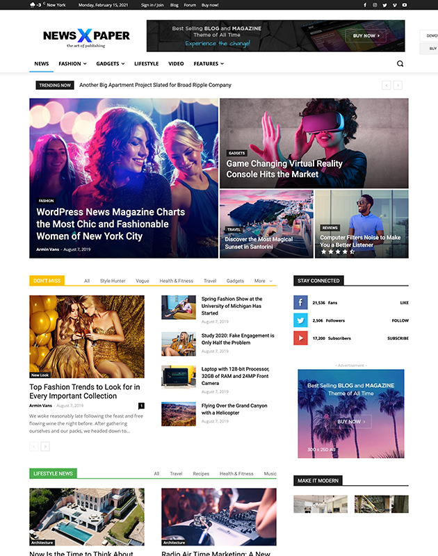 Newspaper-wordpress-news-theme