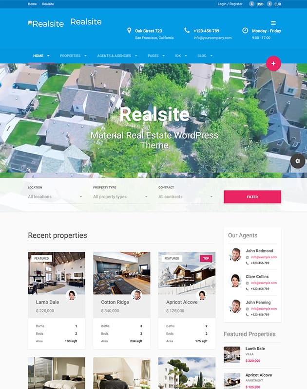 realsite-wordpress-real-estate-theme