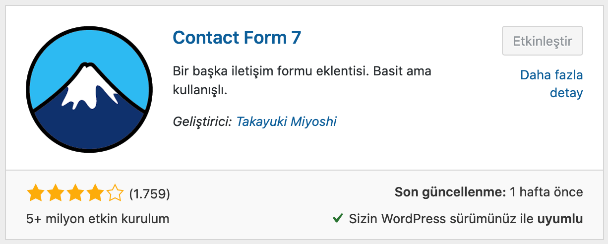 Contact Form 7