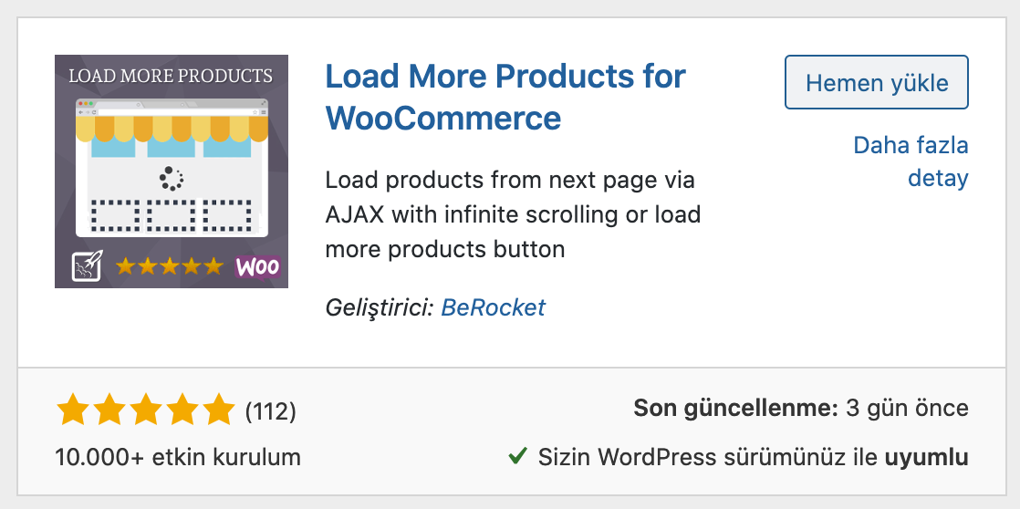 Load More Products for WooCommerce