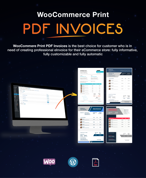 WooCommerce PDF Invoices Pro