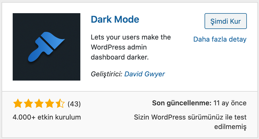  Dark Mode