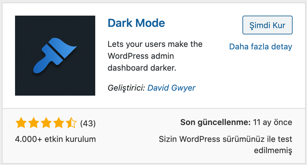 Dark Mode