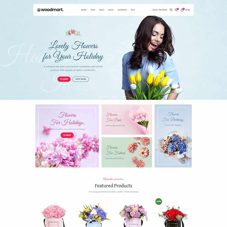 Woodmart WordPress Teması