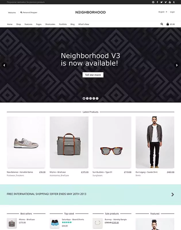 neighborhood-wordpress-e-ticaret-temasi