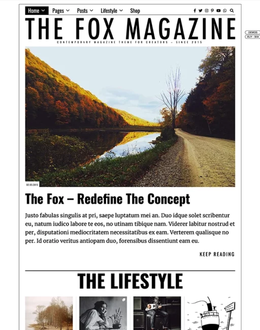 the-fox-wordpress-magazin-temasi