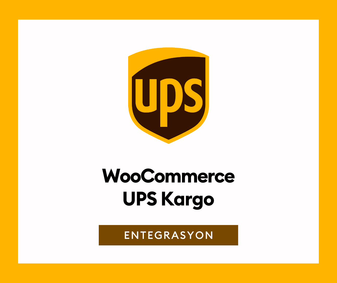 WooCommerce UPS Kargo Entegrasyonu